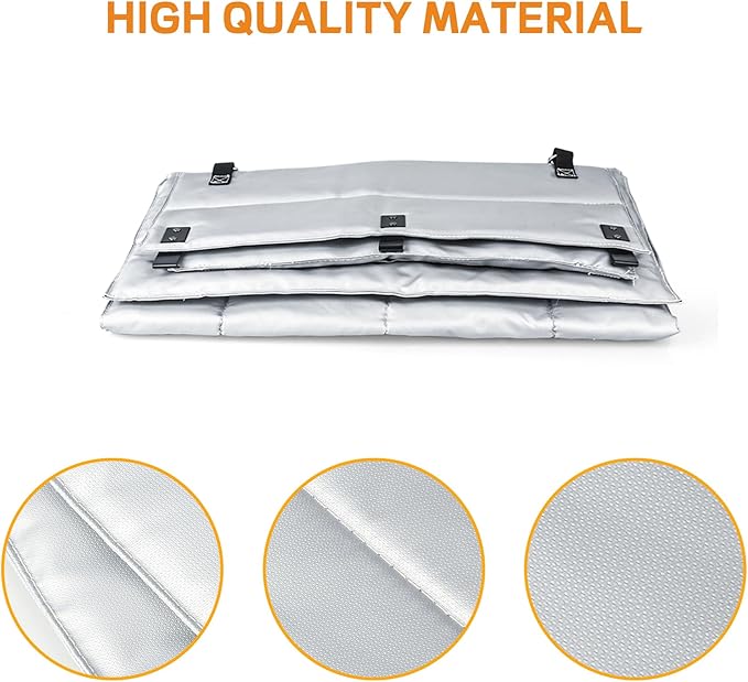 Insulation Blanket for Traeger Pro 22,Pro 575,Ironwood 650 and Lil' Tex Elite Wood Pellet Smoker Grill,BAC626 Pro 22/575 Insulation Blanket Smoker Cover Replacement Parts Grills BBQ Winter Accessory
