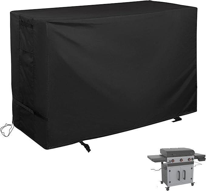 Grill Cover for Blackstone Bronco 3-Burner 28" XL Omnivore Grill 2418, Outdoor Griddle Cover for Blackstone ProSeries 3-Burner 28" XL Propane Griddle 2316, Protective Flat Top Grill Cover