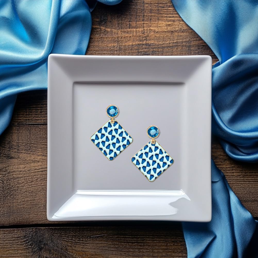 CHGCRAFT 16 Sheets Artistic Lines Clay Texture Mat Wavy and Plaid Pattern Polymer Clay Texture Sheets DIY Tools for Pottery Earring Jewelry Making Stamp Engraving Machines, 4x2.6inch