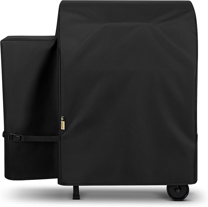 Arcedo Outdoor Grill Cover Compatible with Traeger 20 and Rec Tec Bullseye - Heavy Duty Pellets Smoker Cover for Tailgater Grill Accessories