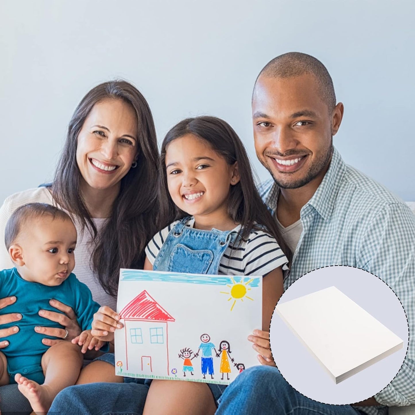 9"x12" White Paper for Art Craft 100 Sheets Drawing Paper for Sketching Painting Coloring Doodles Arts Supplies