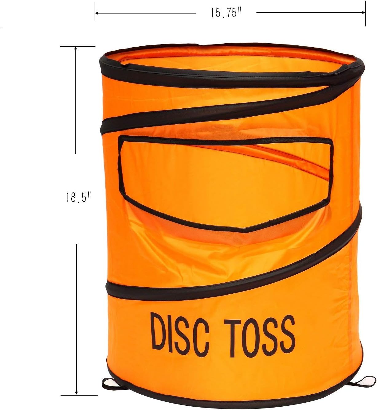 Folding Disc Toss Game Set - Flying Disc Toss Dunk Game Set - Includes 2 Disc Targets with Bean Bag & 2 Flying Discs & Carrying Case - Great for Backyard,BBQs,Tailgating