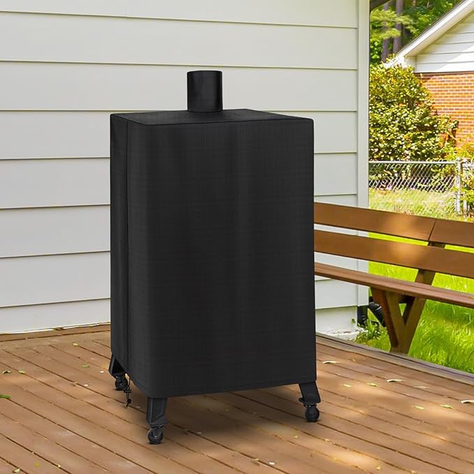 Unicook Vertical Smoker Cover Compatible with Pit Boss 4, 5, 7 Series, Wood Pellet Grill Cover for Outside, Outdoor Waterproof BBQ Protector, Compared to Pit Boss 73550