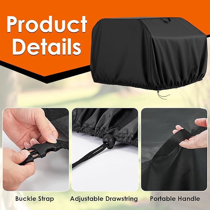 Pizza Oven Cover for Nexgrill 12,TwoPone Waterproof Pizza Oven Accessories Carry Cover for Outdoor