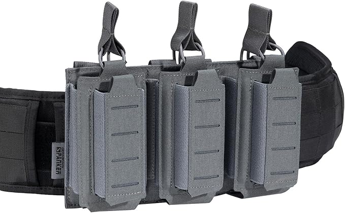 EXCELLENT ELITE SPANKER Tactical Open-Top Single/Double/Triple Molle Mag Pouch for Pistol Mag Pouch Tactical Bag Accessories Holder