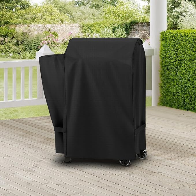 Unicook Pellet Grill Cover for Pit Boss Lexington 500, 540, Pro 600 and Tailgater, Outdoor Waterproof Wood Pellet BBQ Smoker Cover, All Weather Protection