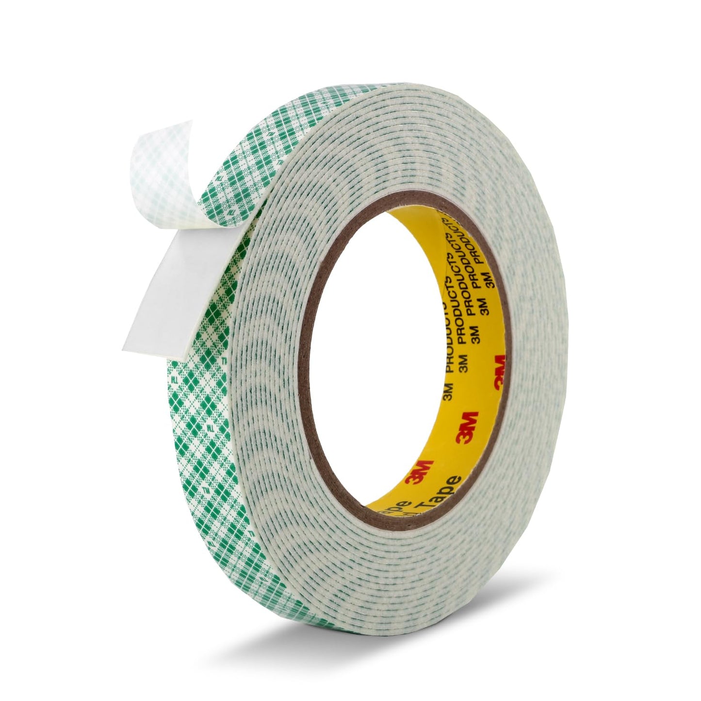 Double Sided Tape Foam Tape 3/4" x 18Ft Made of 3M High Shear Adhesive Mounting Tape with High Temperature Resistance for Interior Exterior Mounting Applications and Home Office Deco