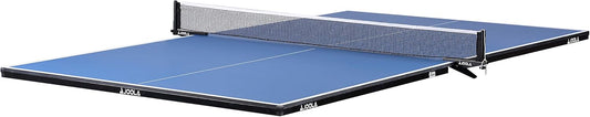 JOOLA Ping Pong Conversion Top with Net Set for Billiard and Pool Tables - Regulation Top Converts Billiards into Ping Pong Table - Includes Foam Padding for Protection - Steel Frame Option