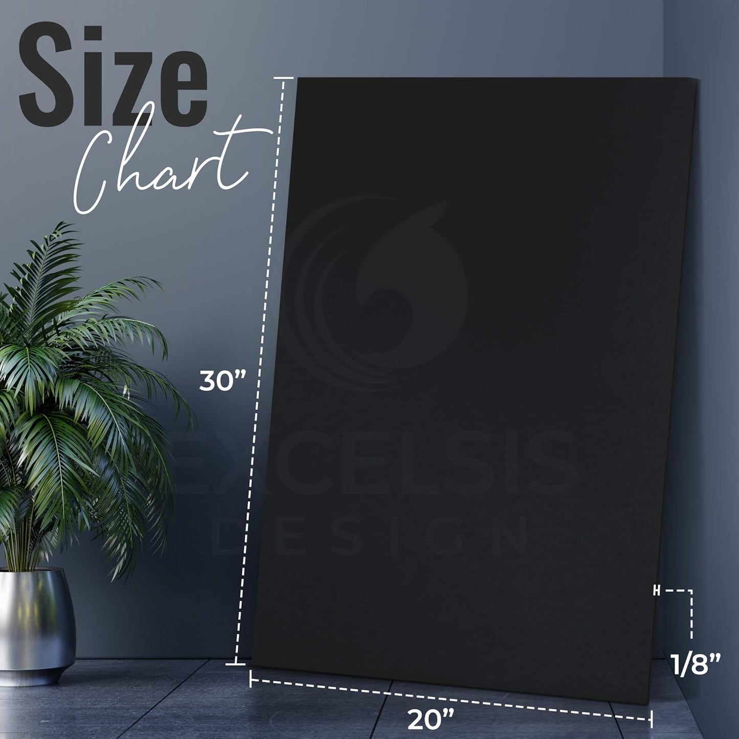 Black Foam Board 20 x 30 x 1/8" (3mm) Inch, 15 Pack Acid-Free Foam Core Poster Board Sheets for Art, Crafts, Presentation, Vision Board, Signboard, and Party Decorations