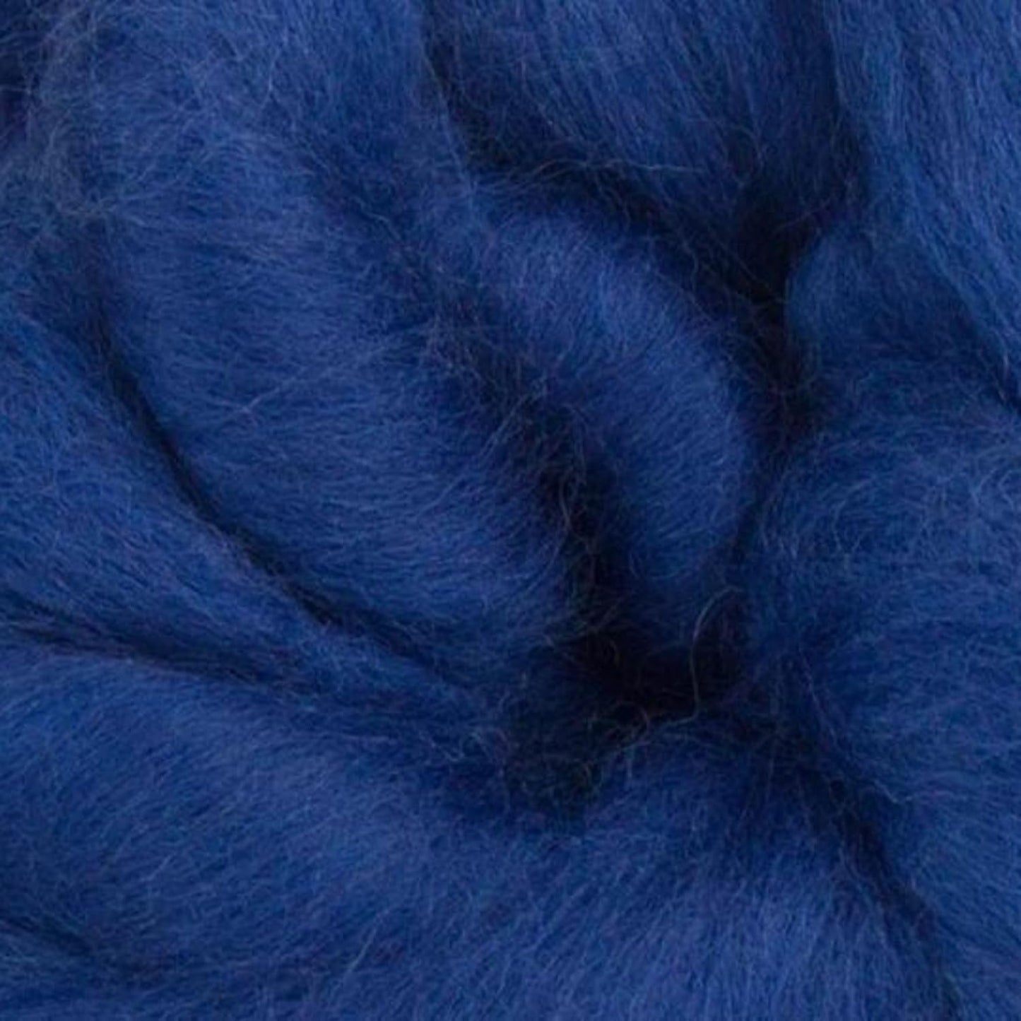 Revolution Fibers Merino Wool Combed Top | 1 lb Premium Wool Roving | 22 Micron, Best Merino Wool for Spinning, Tapestry, Needle Felting, Big Yarn Roving and Wall Hangings (Denim Blue)