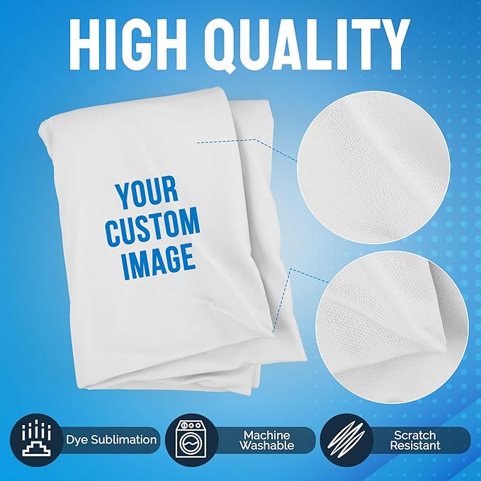Ships Next Day, Made in USA - Custom Table Runner with Business Logo - Events, Parties, Ceremonies - Personalized Kitchen Decor & Small Business Essentials (13"x72")
