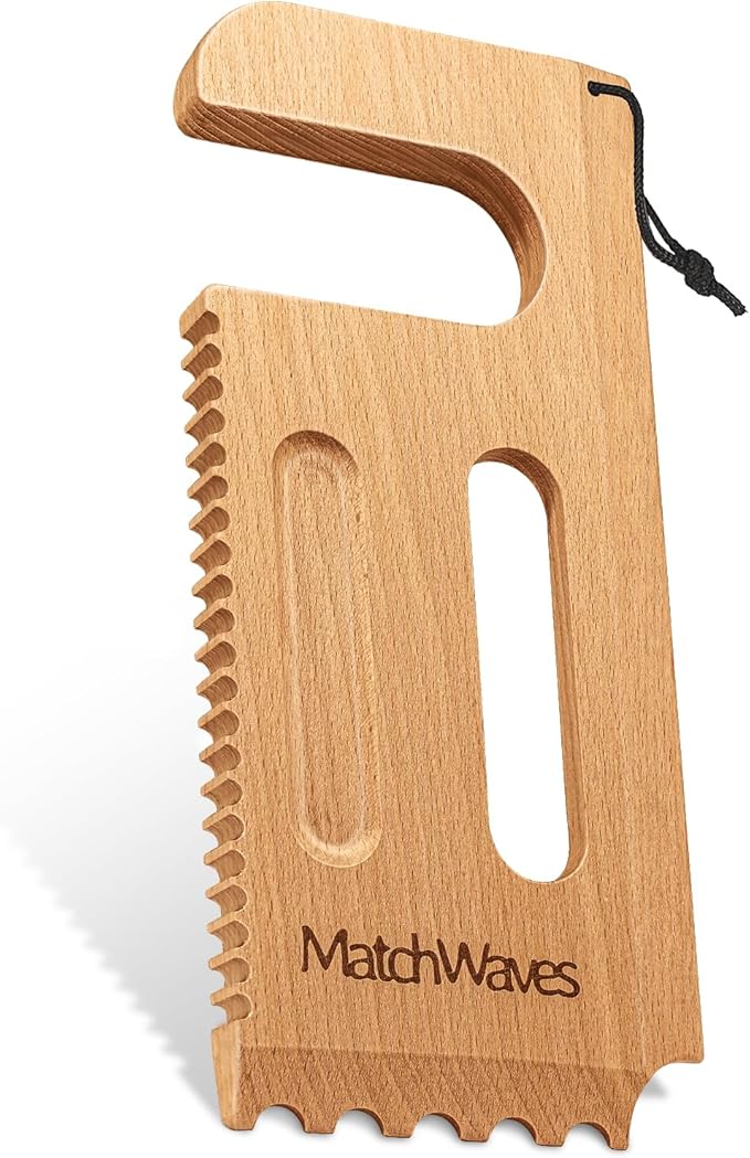 Wooden Grill Scraper, Grill Grate Cleaner for Traeger Grills - Safe Bristle-Free Grill Cleaning Tool