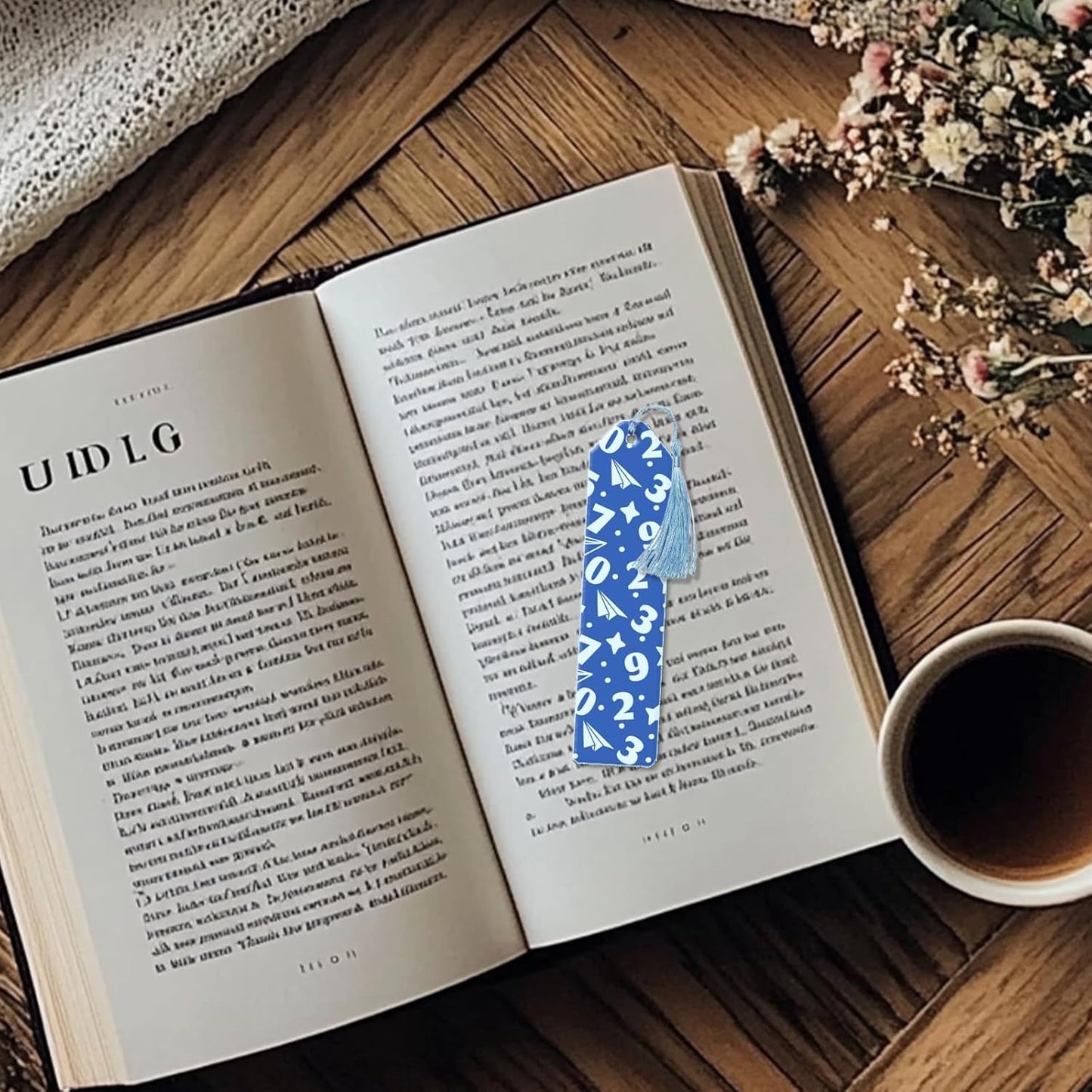 CHGCRAFT Numbers Pattern Polymer Clay Texture Sheet Stars and Paper Airplanes Silicone Texture Mat for Polymer Clay Making Earrings Jewelry DIY Crafts 5.5 × 5.5 Inch