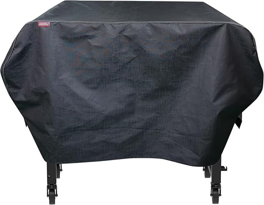 RPET Fabric Cover for Flat Griddle Cover, Black；Fit 36" griddles with Hood and Side Shelf foldeble, Dimensions:51"x27"x29"H