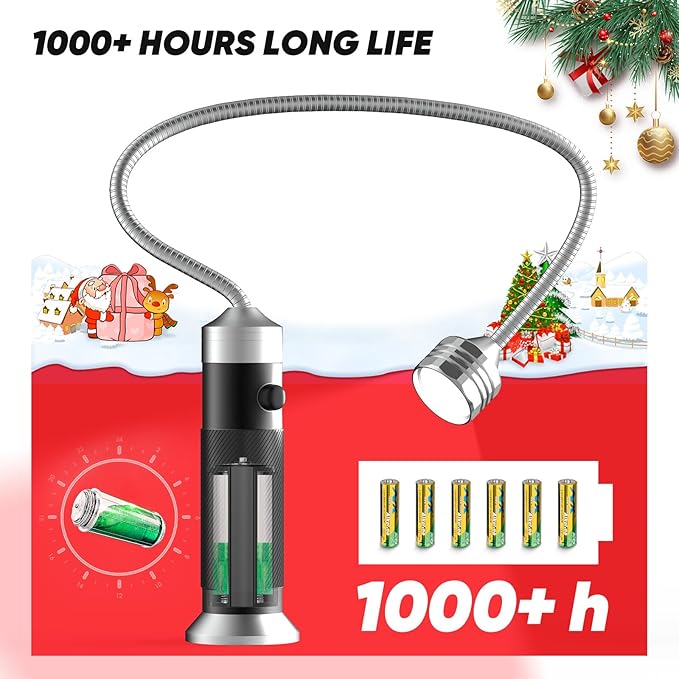 Valentines Day Gifts for Him: Grill Master Gifts for Men Husband - Grill Lights for Outdoor Grill with Magnetic Base - Smoker Grilling Accessories - Mens Gifts for Valentines Day 2 Pack