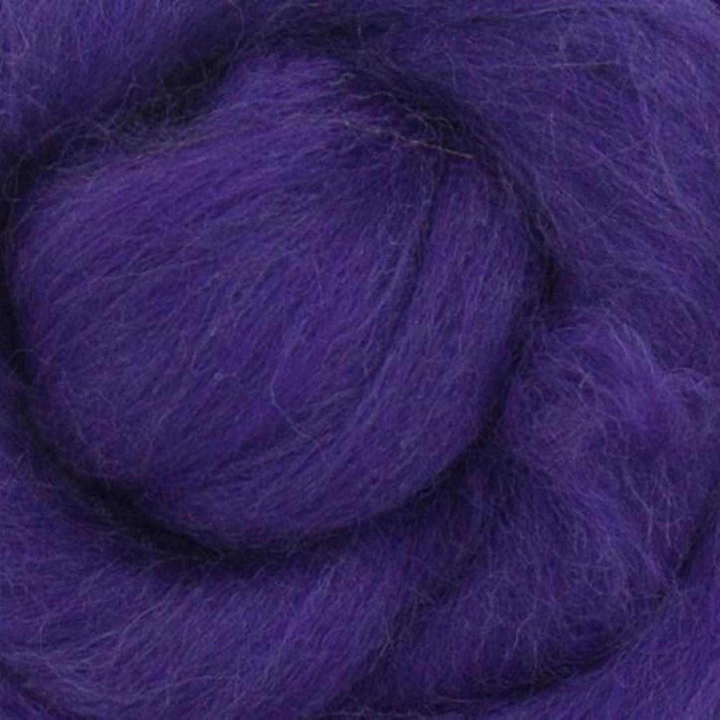 Revolution Fibers Merino Wool Roving | Premium Combed Wool Top | 22 Micron, Perfect for Felting Projects, Spinning, Wall Hangings and Tapestry (Amethyst)