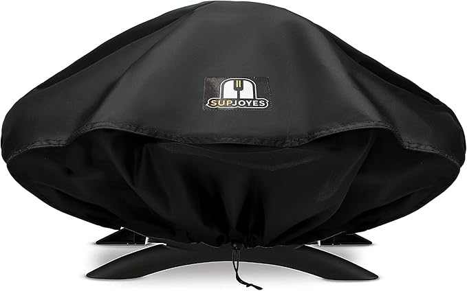 SUPJOYES Grill Cover for Weber Q Series Grills, Portable BBQ Cover for Weber Q1200, Q1000 and Q100 Series