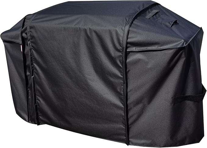 Extension Griddle Cover for All 28"&36“ with Foldble Shelf Models,Waterproof 300D*300D Dyed Polyester with TPU Coating; Flat Top Gas Grill Cover, Black；
