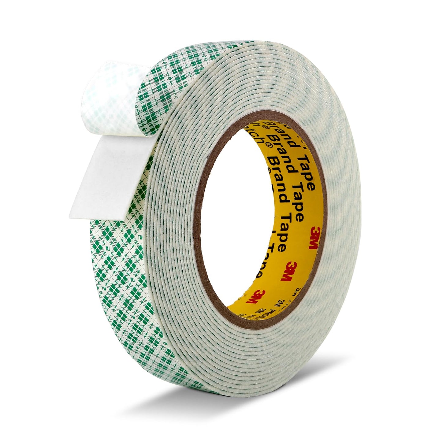 Double Sided Tape Foam Tape 1" x 18Ft Made of 3M High Shear Adhesive Mounting Tape with High Temperature Resistance for Interior Exterior Mounting Applications and Home Office Deco