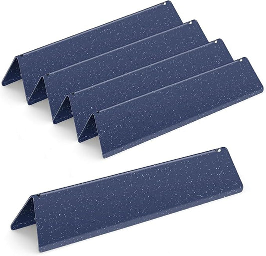 15.3 inch Flavorizer Bars for Weber Spirit Grill Parts Spirit I & Spirit II E310 E320 E330 S310 S320 S330 Gas Grills with Front Control Knob, 5 PCS 7636 Porcelain Steel Flavor Bars