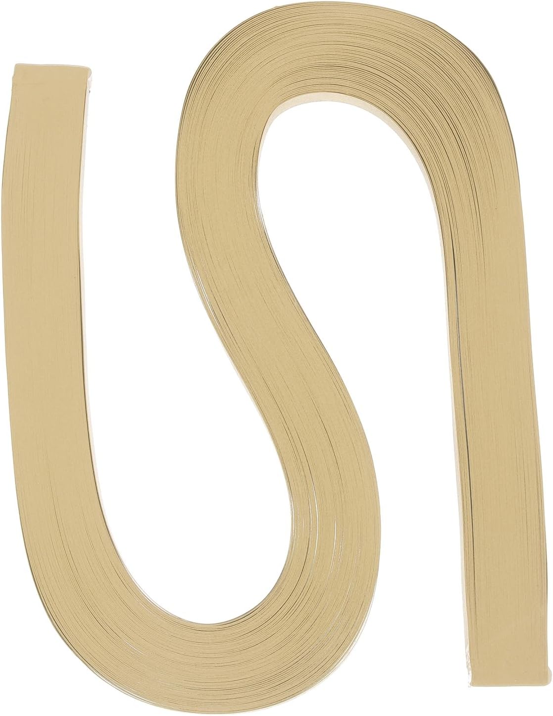 PATIKIL 120pcs Quilling Paper Strips Paper Flowers Quilling Kits 3/8"(10mm) Origami Paper for Adults Beginner Art Craft, 21"(54cm) Light Brown