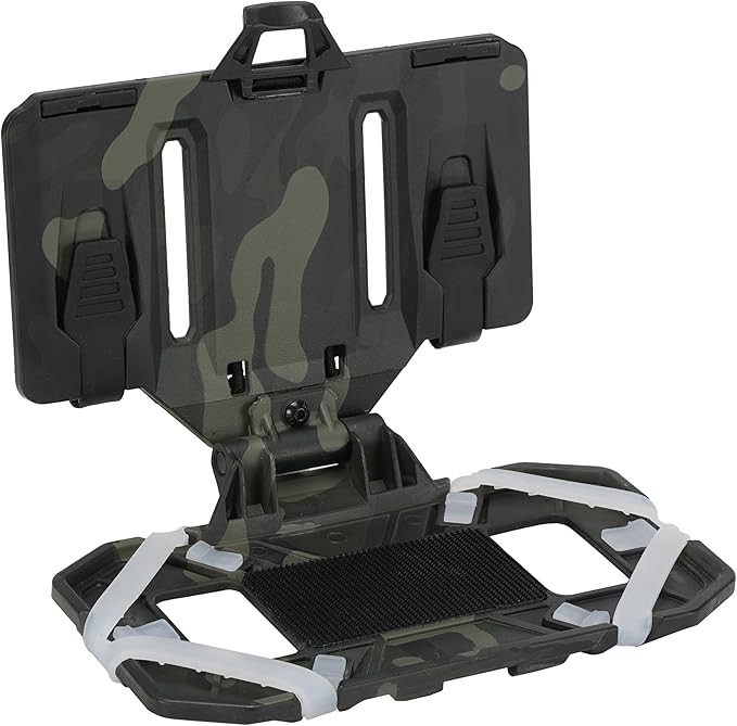Tactical Molle Phone Holder for Plate Carrier Vest, Quick Release & Adjustable Phone Mount, Compatible with 4.7-6.7 inch Smart Phones, Durable Tactical Accessories for Outdoor Enthusiasts