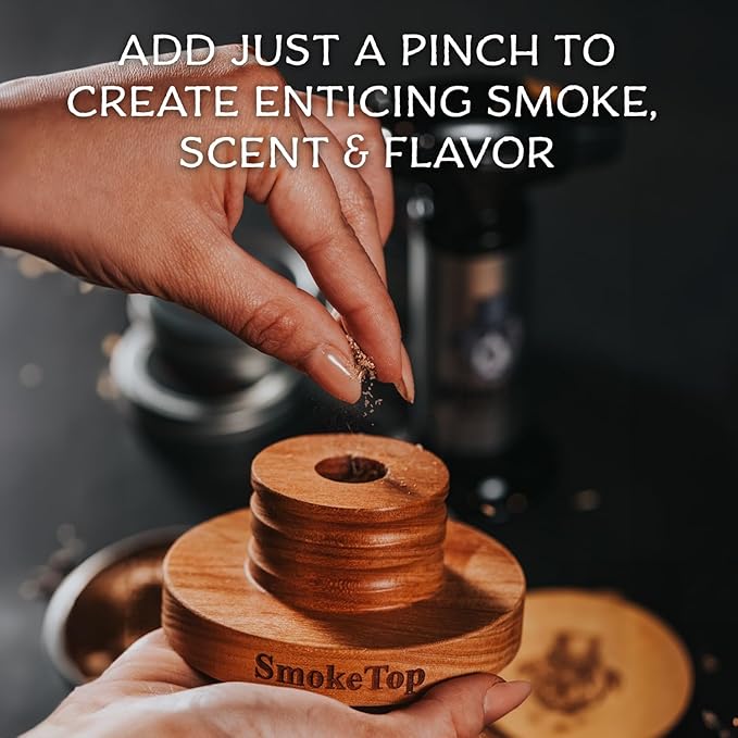 SmokeTop 8 Pack of Wood Chips - Cocktail Smoker Chips for Old Fashioned Cocktails, Whiskey, & Bourbon - Made in The USA - by Middleton Mixology