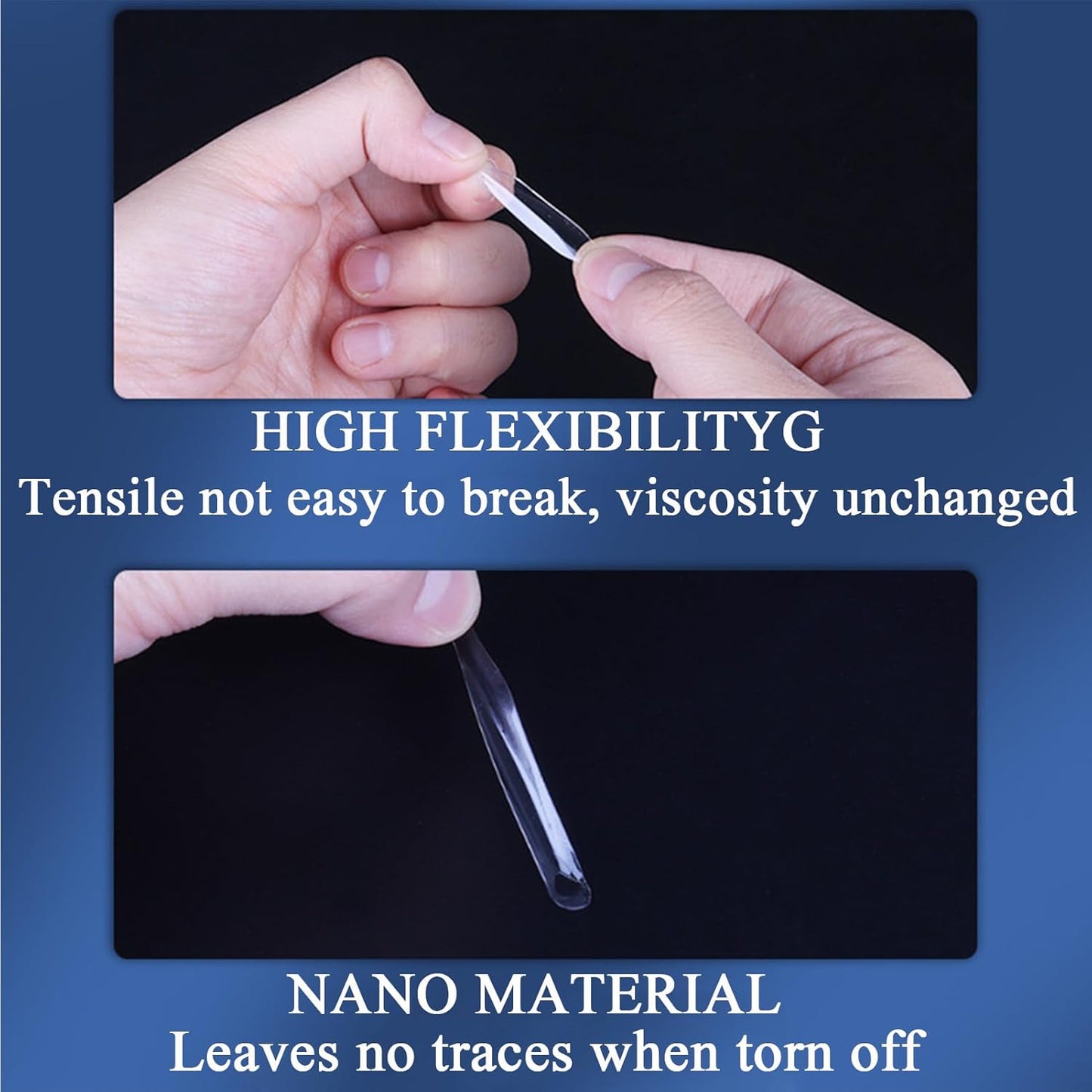 Adhesive Stick dots Two-Sided Sided Mounting Putty Stick Tack for Wall Hanging Crafts Balloons Festival Party Decorations,Clean Removable(0.78"*0.78"-100)