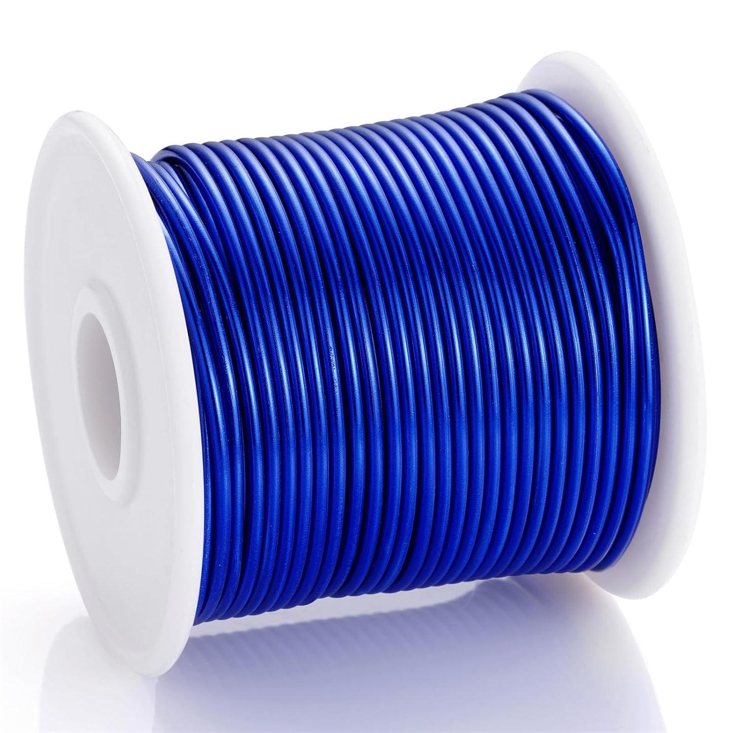 12 Gauge Blue Aluminum Craft Wire (105FT) - Anodized for Jewelry Making, Beading Floral, Plant Gardening, Sculpting & Modeling Craft Wire (Blue #9, 2mm)