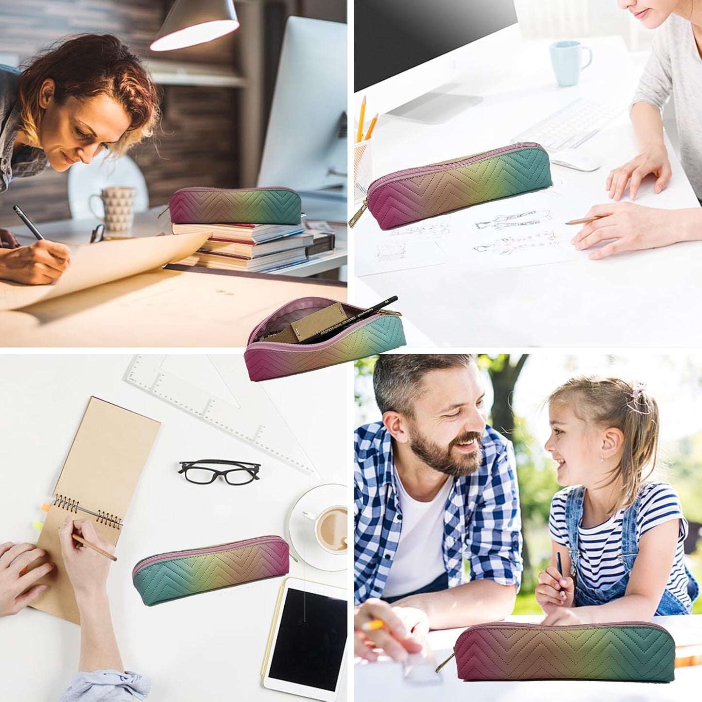 Heshengping 26 Pack Sketching Set Drawing Pencils Kit Art Supplies Include Graphite Charcoal Professional Pencils Set Cute Portable case for Artists Adults Beginners Artist