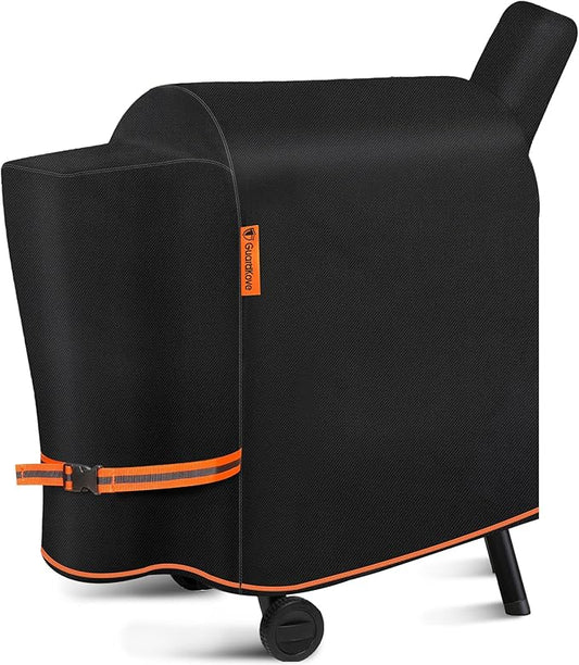 [Upgraded 1000D Heavy Duty Fabric] Grill Cover for Traeger Pro 22/575 Series BAC503, Waterproof Wood Pellet Smoker Cover, Tear & Fade Resistant with Buckle &Zipper, for Traeger Lil'Tex Elite, Eastwood