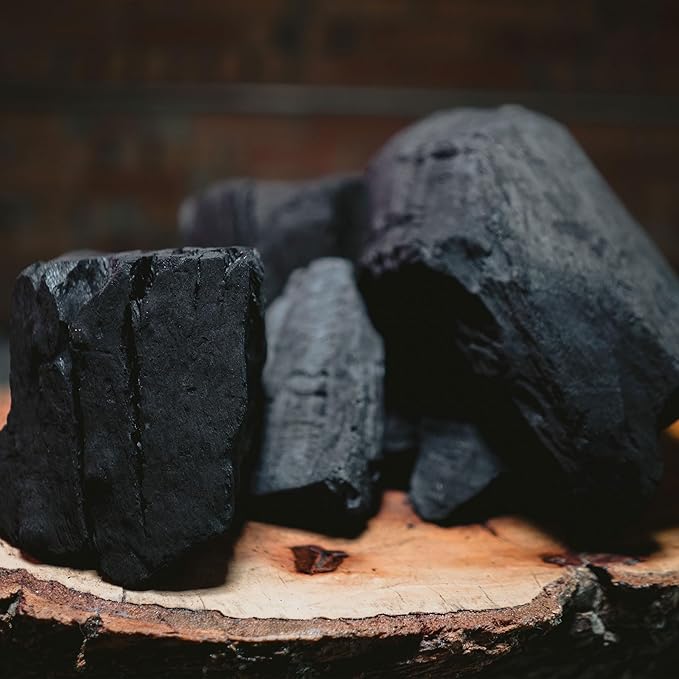 Jealous Devil 100% All Natural Pro Hardwood Lump Charcoal for Barbecue Grilling and Smoking, 35 Pound Bag - Restaurant Quality BBQ Grill Supplies and Fire Starter Accessories