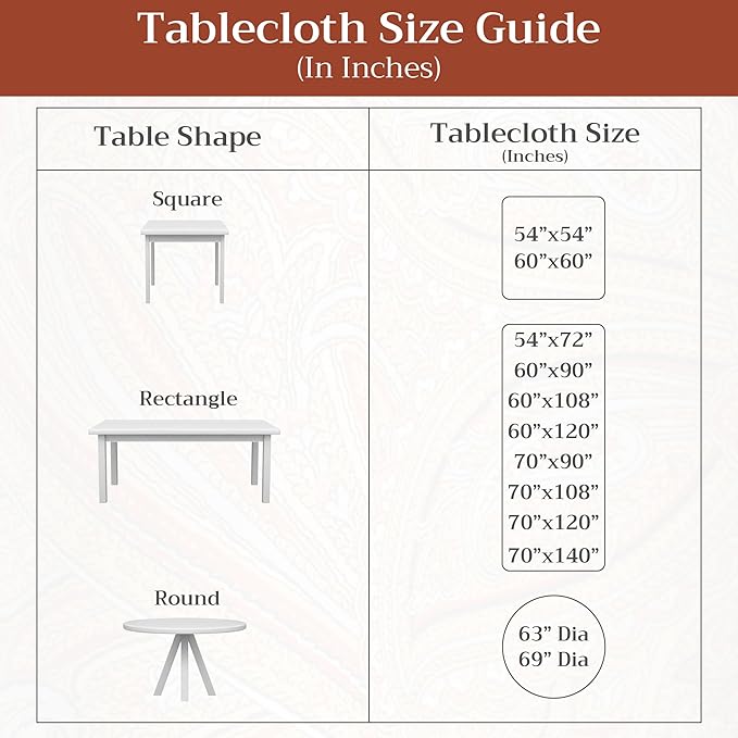 Maison d' Hermine Table Cloth Rectangle Table 100% Cotton 70 x 120 Inches Fall Tablecloth Reusable Everyday Use for Thanksgiving Christmas Decorations Dining Farmhouse Party (Snowy World)