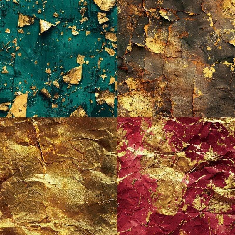 Autumn Scrapbook Paper 6×6,24 Sheets Single-Sided Fall Gold Patterned Paper Scrapbooking CardStock Papers Pad for Holiday Cardmaking DIY Origami Journaling Papers.