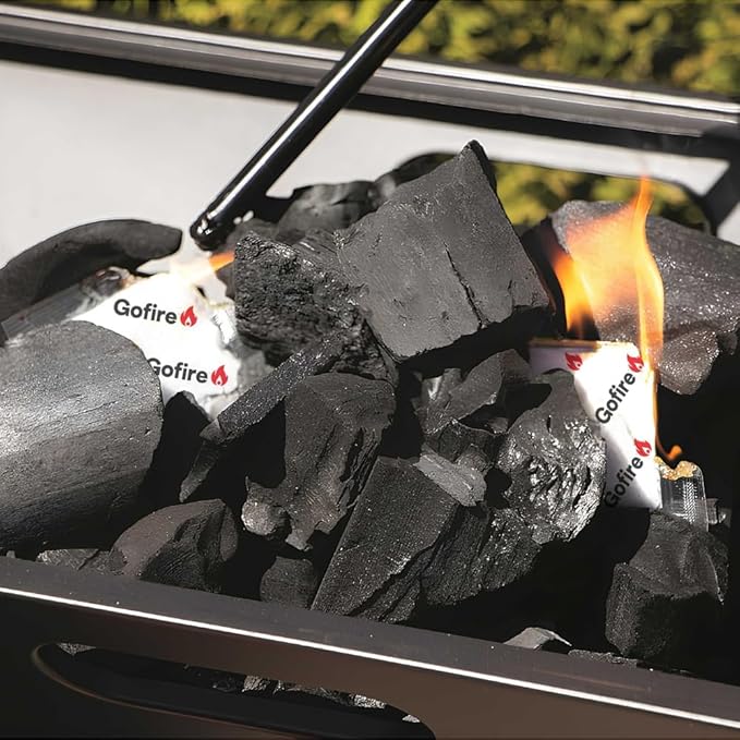 GOFIRE: Ultimate All Purpose Fire Starter- Non-Toxic, Earth-Friendly, Portable, Weather-Proof Fire Starter for Camping, Hiking, Backpacking, Fireplaces, Wood Stoves and More! Parent (100 Pieces)