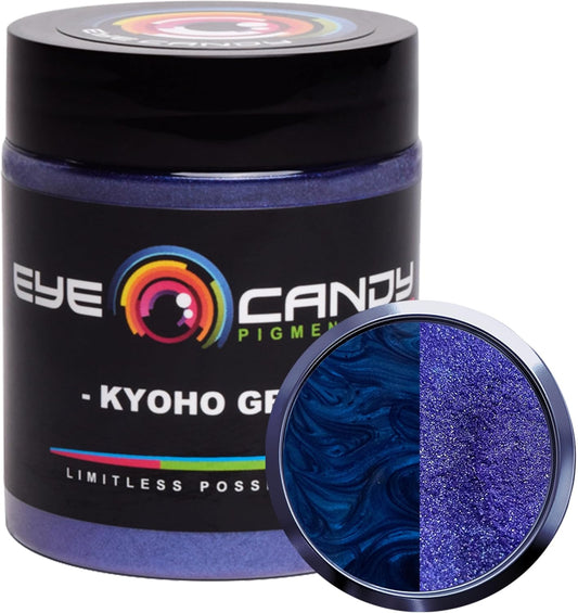 Eye Candy Pigments Premium Purple Mica Powder - Kyoho Grape (25gr) - for Epoxy, Resin, Soap, Paint, Woodworking, Acrylic Pouring, Bath Bombs, Fishing Lures - DIY Arts and Crafts Additive