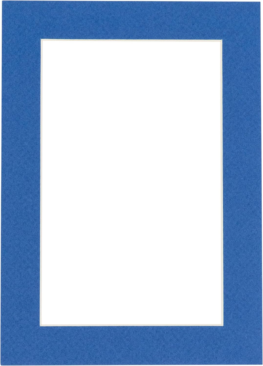 11x14 Mat for 8.5x11 Photo - Precut Royal Blue Picture Matboard for Frames Measuring 11 x 14 Inches - Bevel Cut Matte to Display Art 8.5 x 11 Inches - Acid Free ONE MAT with Backing Board & Clear Bag