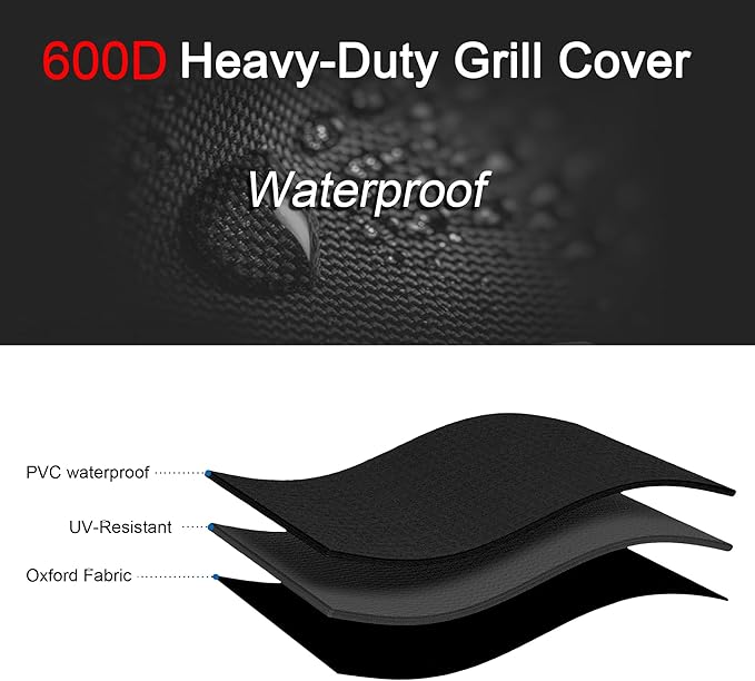 Griddle Cover for Blackstone Culinary Omnivore 30 Inch with Hood 2163 2257, Grill Cover for Blackstone 28 in Pro Series 3 Burner 2080 2152 1858 1855, fits 28" Griddle Air Fryer 1785 1962