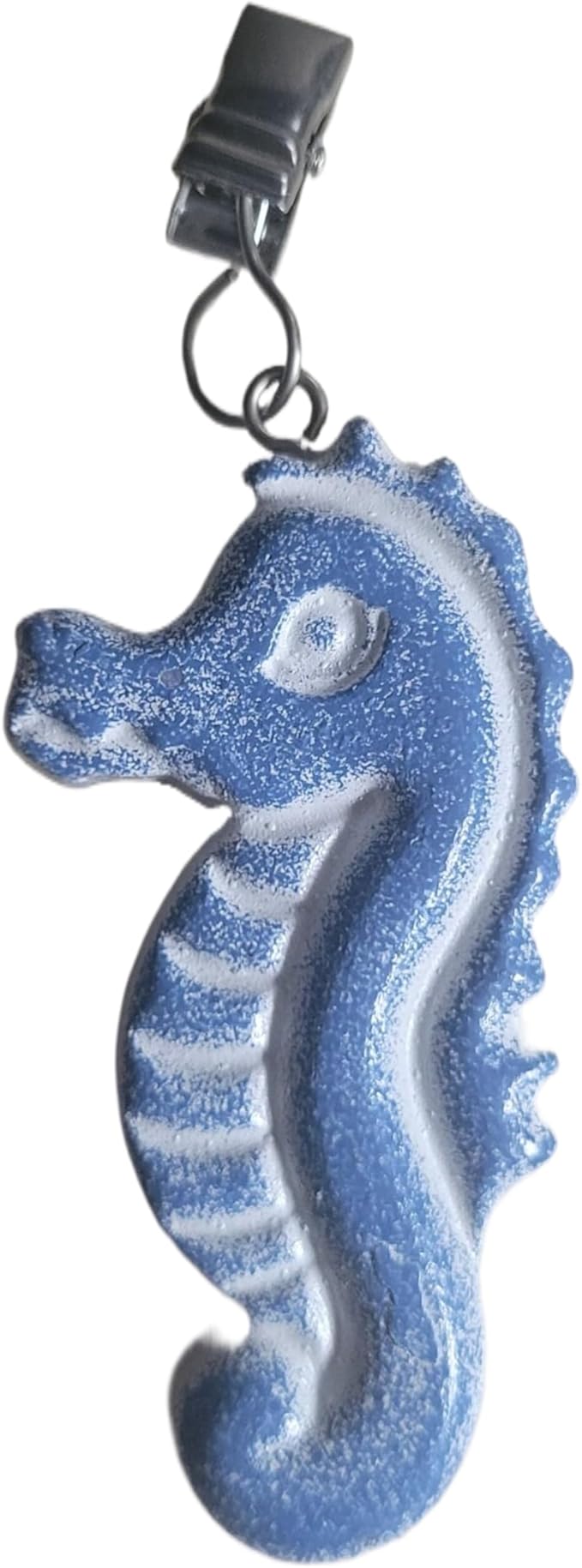 TwoFish Home Set of 4 Sea Horse Resin Tablecloth Weights Clips Sea Horse Handicraft Tablecloth Clamps Pack of 4