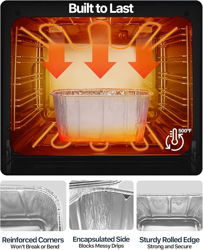 Grease Cup Liners for Char-Griller Flatiron Griddle, Foil Drip Pan Liner for Char Griller 8128 8036 8536 8928 8136 8328 Gas Grills, 7" x 4.2", 20Pcs