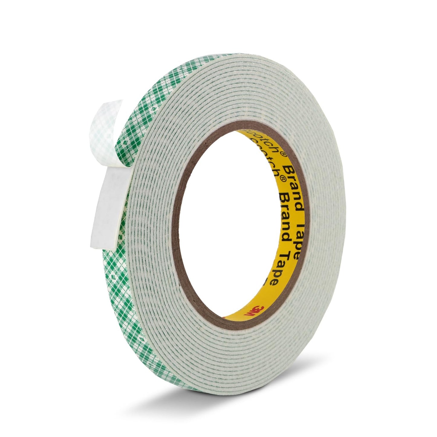 Double Sided Tape Foam Tape 1/2" x 18Ft Made of 3M High Shear Adhesive Mounting Tape with High Temperature Resistance for Interior Exterior Mounting Applications and Home Office Deco