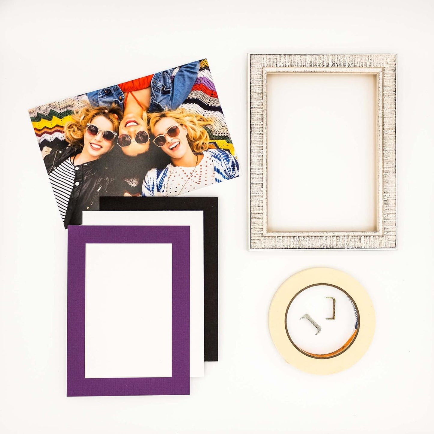 5x7 Mat for 8.5x11 Frame - Precut Mat Board Acid-Free Show Kit with Backing Board, and Clear Bags Dark Purple 5x7 Photo Matte Made to Fit a 8.5x11 Picture Frame Matboard for Framing, Pack of 10 Mats