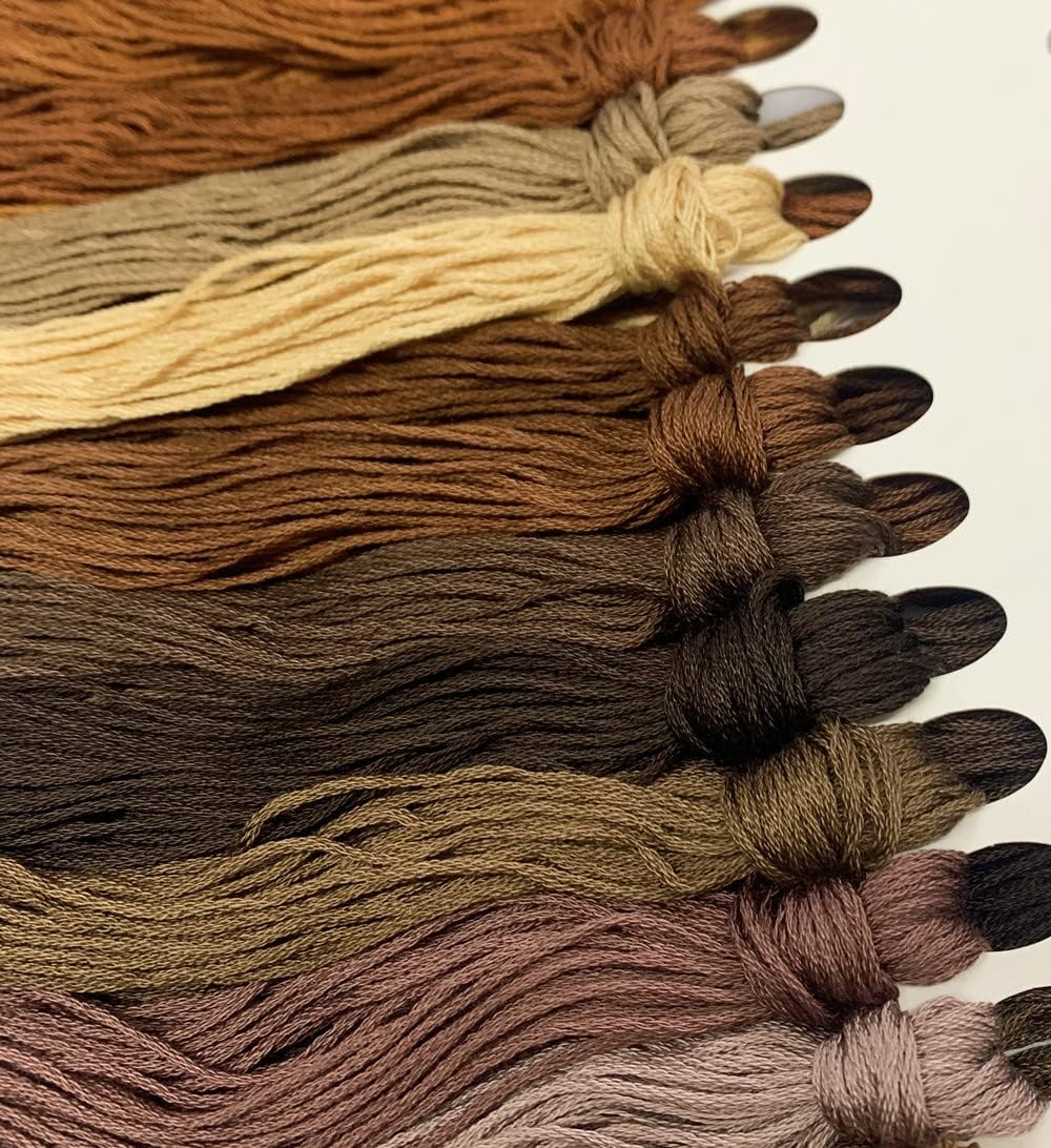 Moohue 14ct Counted Stamped Cross Stitch Kits for Adults Printed Cross Stitch Patterns Art Crafts Cross Stitch Supplies (Flowers 16)