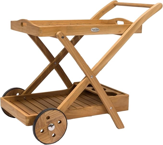 TTC Teak Tray Cart