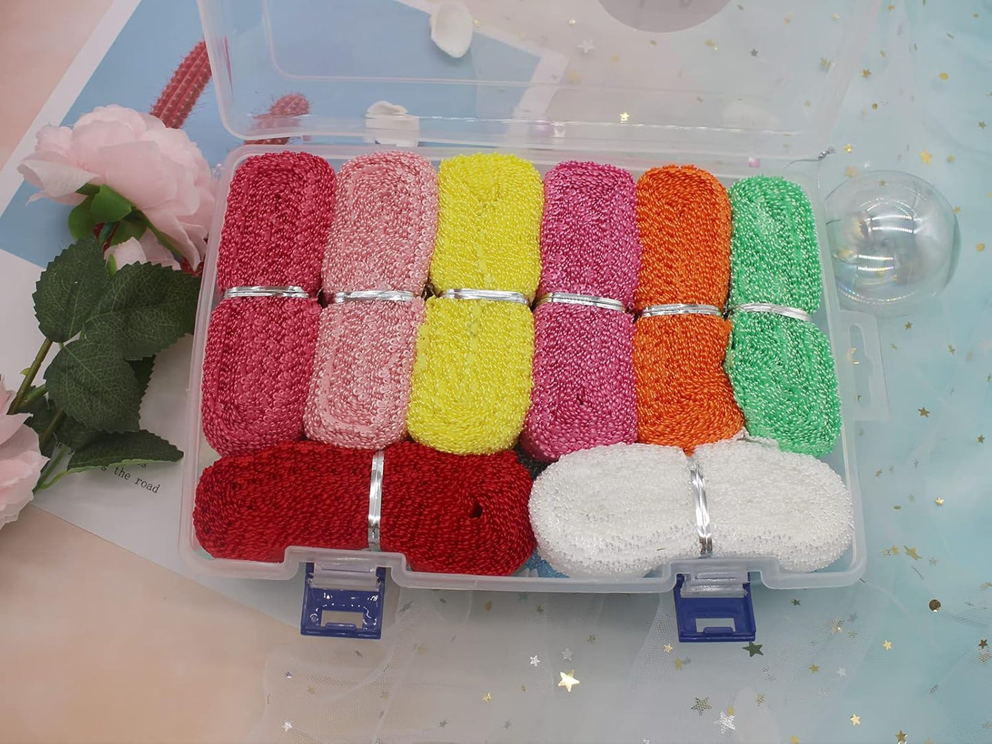 3pcs Clear Plastic Organizer Container Box, Containers Storage with Snap-tight Closure Latch For Pencils, Puzzles, Small Toys,Jewelry Making & Sewing Crafts (3pcs Large Box)