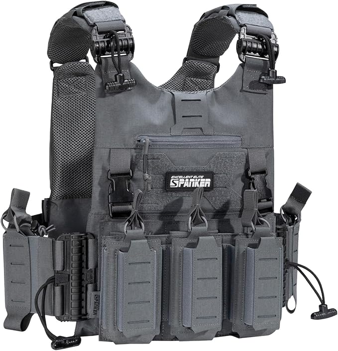 EXCELLENT ELITE SPANKER Tactical Open-Top Single/Double/Triple Molle Mag Pouch for Pistol Mag Pouch Tactical Bag Accessories Holder