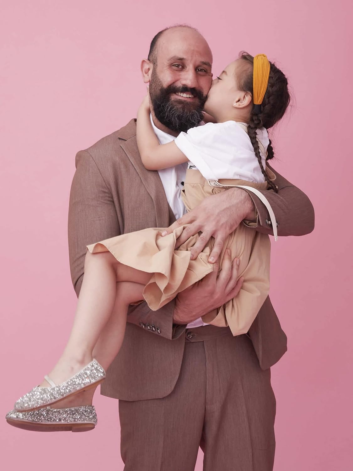 Seamless Photography Background Paper Roll, Pink Photo Paper Backdrop for Photography, Video and Streaming (82''x16' Carnation Pink)