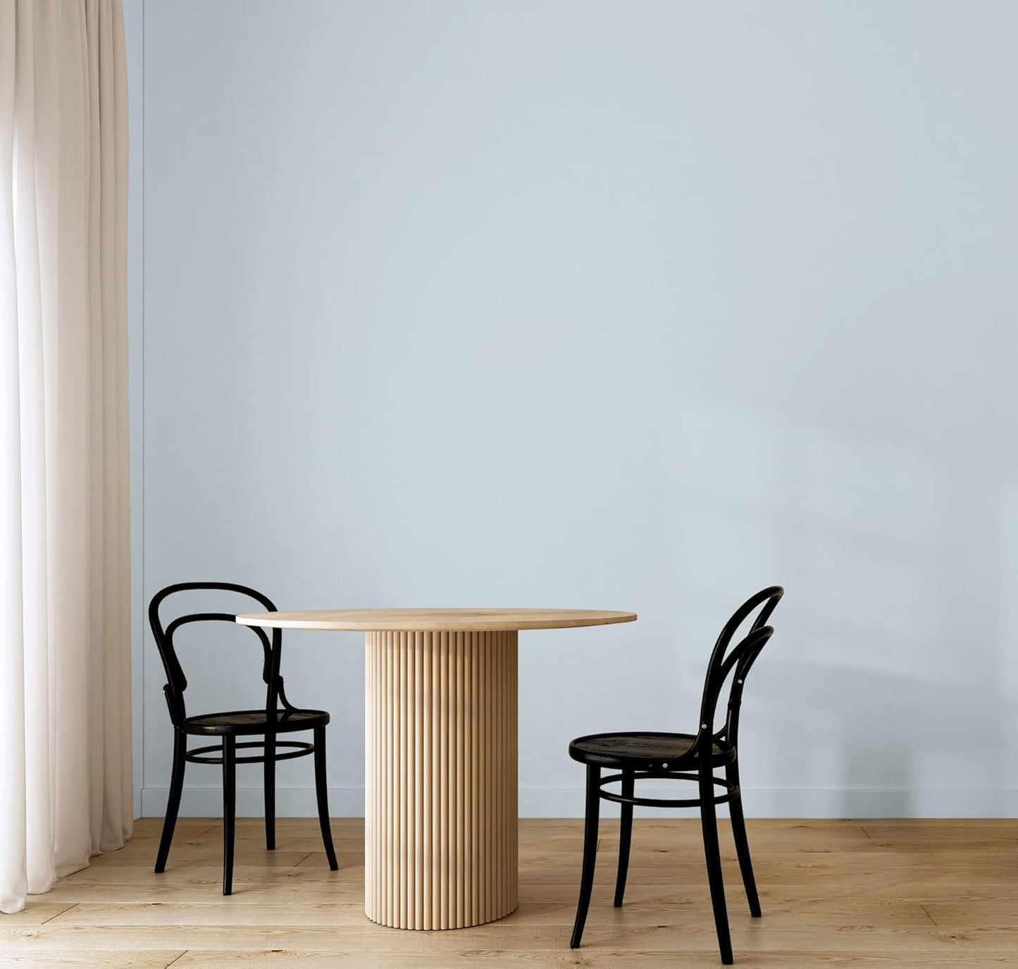 EVOLVE Paint & Primer: Environment-friendly, Low Sheen with One-coat Coverage for Interior & Exterior surfaces (Pale Blue, 5-Gallon)