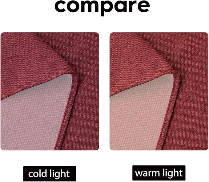 Artoid Mode Dark Red Table Runner, Seasonal Christmas Valentine's Washable Kitchen Dining Table Decoration for Home Party Decor 13x48 Inch