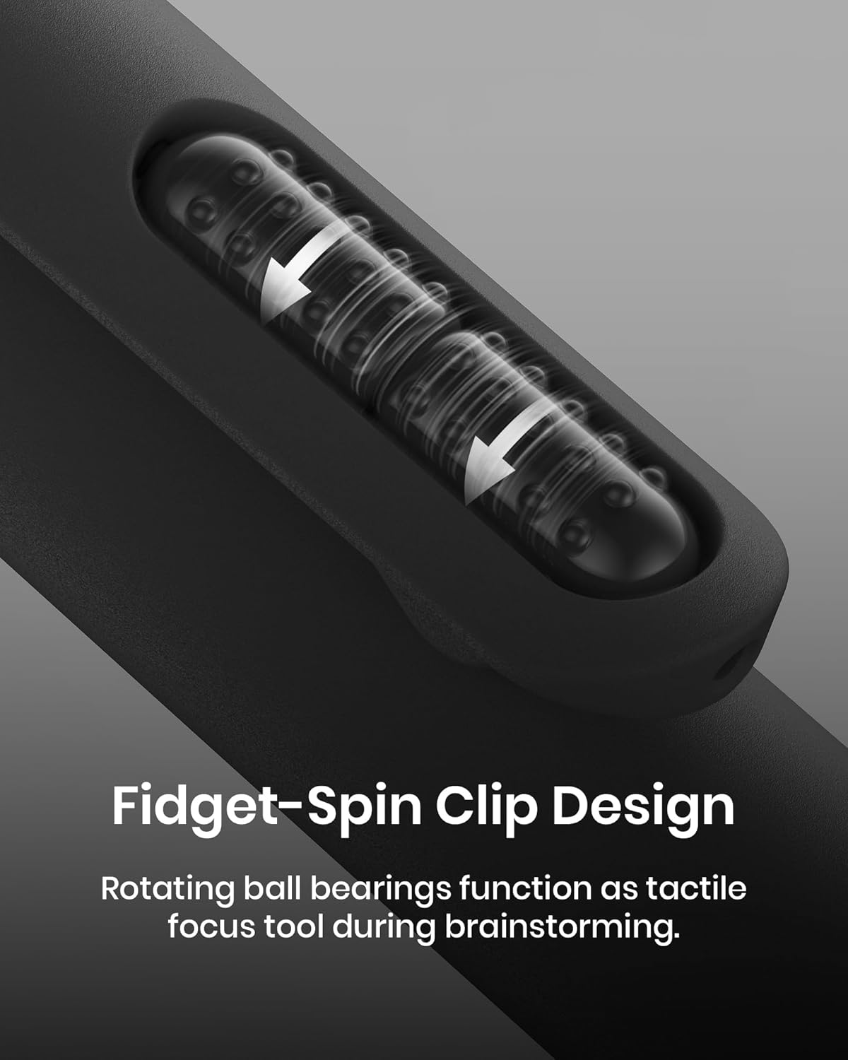 8 Pcs Gel Pens - 0.7mm Fine Point Smooth Writing Black Ink, Quick-Dry Long Lasting Fidge Pens, School & Office Supplies for Men Women (8 Count, Black Ink)